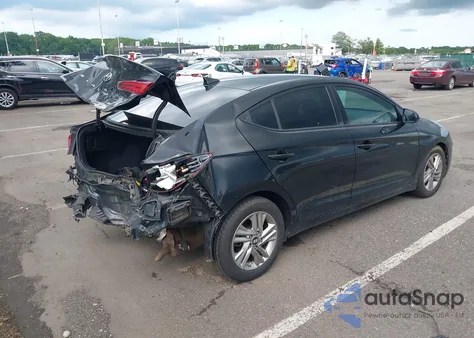 2019 Hyundai Elantra Sel из США, поврежденный, VIN 5NPD84LF6KH441705